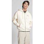 Offwhitefarbene Unifarbene Karl Kani Zip Hoodies & Sweatjacken mit Reißverschluss aus Baumwolle mit Kapuze für Herren Größe XS 