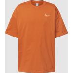 Haselnussbraune Karl Kani T-Shirts aus Baumwolle für Herren Größe S 