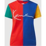 Rote Karl Kani T-Shirts aus Baumwolle für Damen Größe XS 