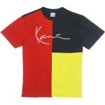 Rote Streetwear Karl Kani T-Shirts für Herren Größe L 