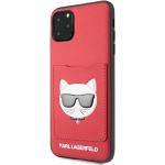 Rote Karl Lagerfeld Karl iPhone 11 Pro Max Hüllen Art: Hard Cases 