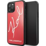 Rote Karl Lagerfeld Karl iPhone 11 Pro Hüllen aus Kunststoff 