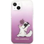 Pinke Karl Lagerfeld Karl iPhone 13 Hüllen aus Kunststoff 