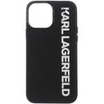 Schwarze Karl Lagerfeld Karl iPhone 13 Pro Hüllen aus Kunstleder für Damen 