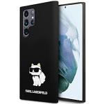 Reduzierte Schwarze Karl Lagerfeld Karl Samsung Galaxy Hüllen mit Bildern aus Silikon 