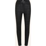 Schwarze Karl Lagerfeld Karl Slim Fit Jeans mit Reißverschluss aus Baumwolle enganliegend für Damen Größe S 