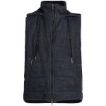 Reduzierte Blaue Unifarbene Karl Lagerfeld Karl Gefütterte Jeansjacken mit Reißverschluss aus Baumwolle für Herren Größe L für den für den Winter 