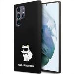 Schwarze Karl Lagerfeld Karl Samsung Galaxy Hüllen Art: Hard Cases aus Silikon 