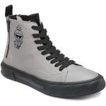 Graue Karl Lagerfeld Karl High Top Sneaker & Sneaker Boots mit Reißverschluss leicht für Herren Größe 41 