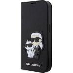 Schwarze Karl Lagerfeld Karl iPhone 13 Pro Hüllen Art: Flip Cases aus PU 