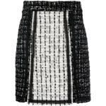 Reduzierte Weiße Karl Lagerfeld Karl Mini Tweedröcke aus Tweed für Damen Größe S 
