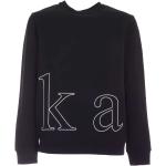 Reduzierte Schwarze Karl Lagerfeld Karl Herrensweatshirts aus Baumwollmischung Größe M 