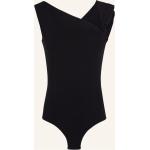 Schwarze Elegante Karl Lagerfeld Karl Asymmetrische T-Shirts aus Baumwolle für Damen Größe S 