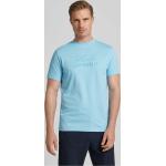 Hellblaue Karl Lagerfeld Karl T-Shirts aus Baumwolle für Herren Größe S 