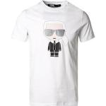 Weiße Casual Karl Lagerfeld Karl T-Shirts aus Jersey für Herren Größe XS 