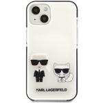 Weiße Karl Lagerfeld Karl iPhone 13 Mini Hüllen 