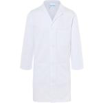 Weiße Shirts mit Tasche mit Knopf aus Baumwolle für Herren Größe 3 XL 