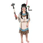 Braune Pocahontas Indianerkostüme aus Polyester für Kinder 