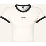 Rosa Karo Karo Kauer T-Shirts aus Baumwolle für Damen Größe M 