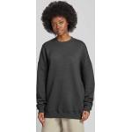 Dunkelgraue Unifarbene Karo Kauer Damensweatshirts aus Polyester Größe M 