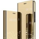 Goldene Samsung Galaxy S10 Cases Art: Flip Cases mit Bildern aus Kunststoff mit Spiegel für Herren 