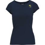 Reduzierte Blaue Kurzärmelige Karpos T-Shirts für Damen Größe XL 