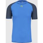 Blaue Kurzärmelige Karpos T-Shirts aus Polyester für Herren Größe XL für den für den Winter 