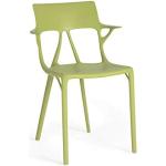 Reduzierte Grüne Kartell Esszimmerstühle & Küchenstühle aus Kunststoff Breite 50-100cm, Höhe 50-100cm, Tiefe 50-100cm 2-teilig 