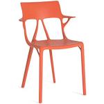 Reduzierte Orange Kartell Esszimmerstühle & Küchenstühle aus Kunststoff Breite 50-100cm, Höhe 50-100cm, Tiefe 50-100cm 