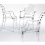 Kartell Louis Ghost Transparente Stühle Breite 50-100cm, Höhe 50-100cm, Tiefe 50-100cm 