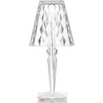 Romantische Runde LED Tischleuchten & LED Tischlampen aus Acrylglas 