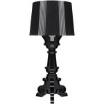 Schwarze Moderne Runde Nachttischlampen & Nachttischleuchten aus Papier dimmbar E14 
