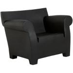 Schwarze Moderne Kartell Bubble Lounge Sessel Höhe 50-100cm, Tiefe 100-150cm 
