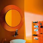 Orange Laufen Badspiegel & Badezimmerspiegel aus Kunststoff 
