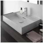 Graue Laufen Handwaschbecken & Gäste-WC-Waschtische matt aus Keramik 