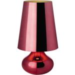 Pinke Runde Nachttischlampen & Nachttischleuchten glänzend E27 