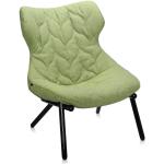 Kartell - Foliage Sessel - grün, Metall,Stoff - 70x80x90 cm - Trevira grün - grün (523)
