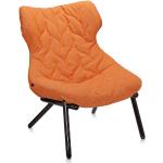 Kartell - Foliage Sessel - orange, Metall,Stoff - 70x80x90 cm - Trevira orange - orange (521)