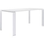 Kartell - Four Outdoor Tisch - weiß - weiß (602) rechteckig, 158 x 79 cm