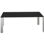 Reduzierte Weiße Kartell Four Rechteckige Design Tische lackiert Breite 150-200cm, Höhe 150-200cm, Tiefe 50-100cm 