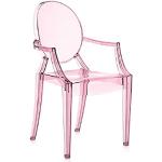 Reduzierte Rosa Kartell Transparente Stühle Breite 0-50cm, Höhe 50-100cm, Tiefe 0-50cm 