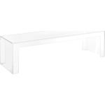 Kartell - Invisible Side - Beistelltisch - niedrig - glasklar, rechteckig, Kunststoff - 38x125x45 cm (005) Höhe 31,5 cm