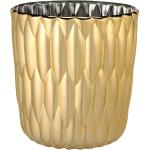 Goldene Kartell Jelly Vasen & Blumenvasen 25 cm aus Metall 