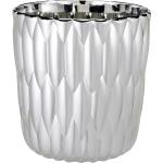 Silberne Moderne Kartell Jelly Vasen & Blumenvasen strukturiert aus Kunststoff 
