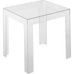 Kartell - Jolly Beistelltisch - transparent, rechteckig, Kunststoff - 44x44x44 cm - Glas - klar (118)