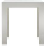 Kartell - Jolly Beistelltisch - weiß, rechteckig, Kunststoff - 44x44x44 cm - blanc opaque - weiß (116)
