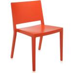 Kartell - Lizz Mat Stuhl - orange, Kunststoff - 83x59x52 cm (0486950) (204)