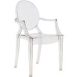 Barocke Kartell Louis Ghost Transparente Stühle aus Glas 