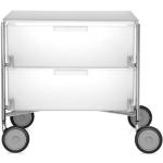 Kartell Mobil Box 2 geeist weiß, Designer Antonio Citterio/Glen Oliver Löw, 48x49x47.5 cm