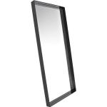 Kartell - Only Me Wandspiegel - 80x180 - schwarz, rechteckig, Kunststoff - 20x191x94 cm - schwarz glänzend (415) L